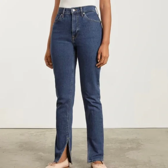NWT Everlane Cheeky Split-Hem jean - Picture 2 of 5